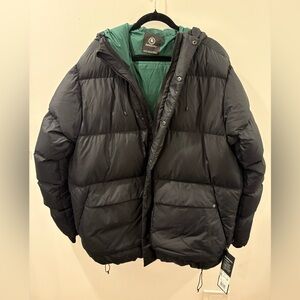 Backcountry Black Men's XL ALLIED Down Parka- Brand New winter coat w Tags